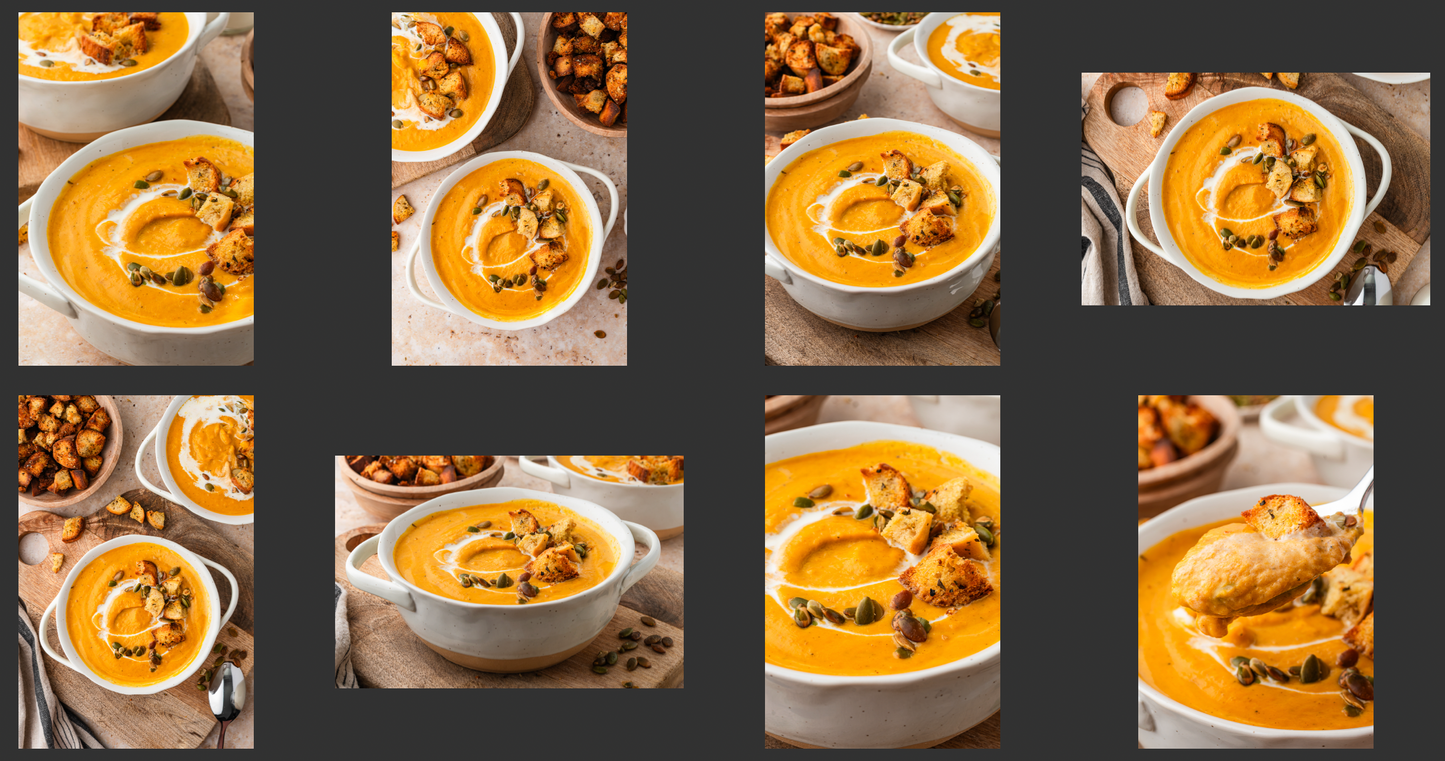 Butternut Pumpkin and Sweet Potato Soup