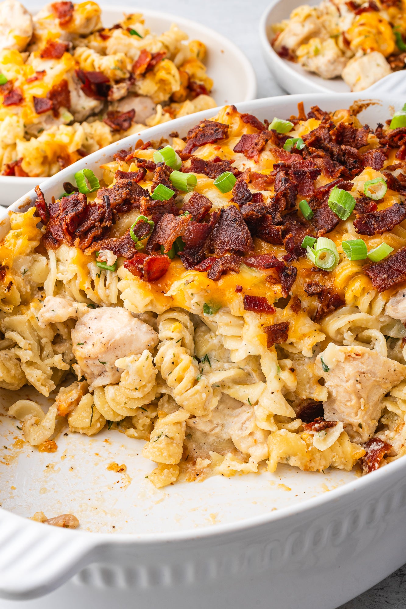 Chicken Bacon Ranch Casserole