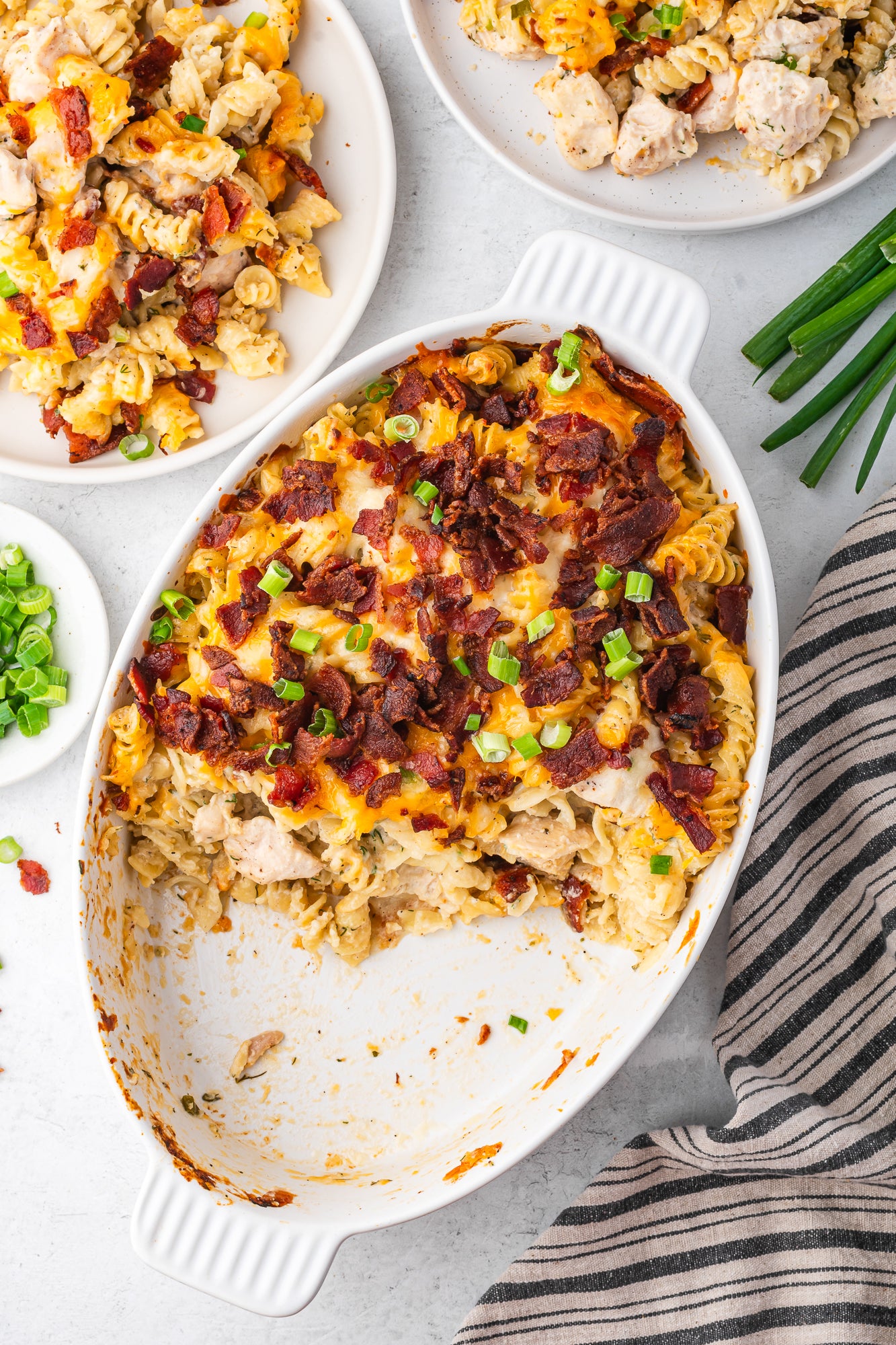 Chicken Bacon Ranch Casserole