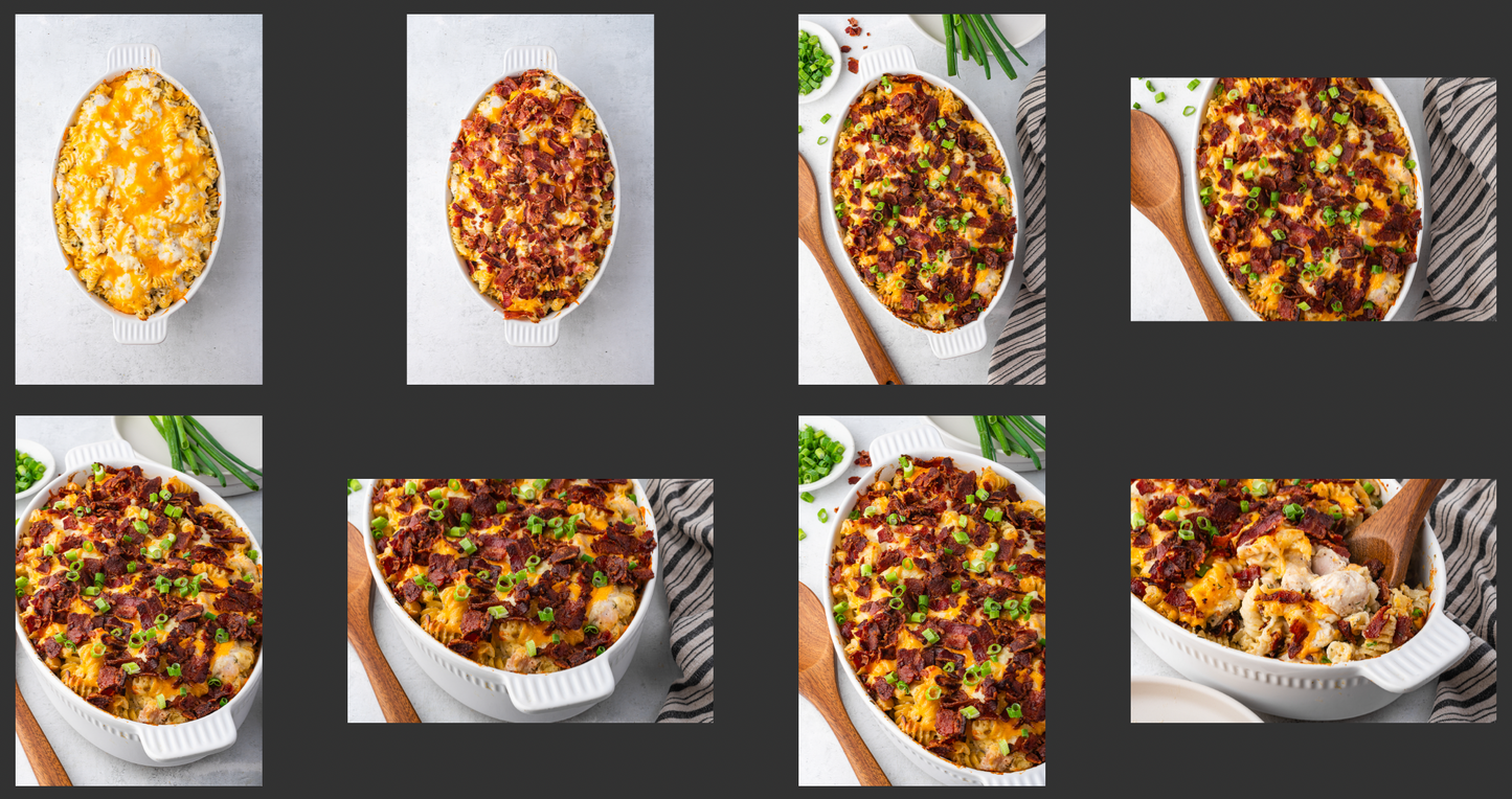 Chicken Bacon Ranch Casserole