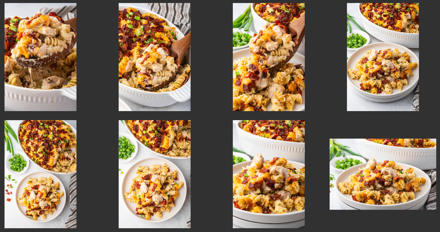 Chicken Bacon Ranch Casserole