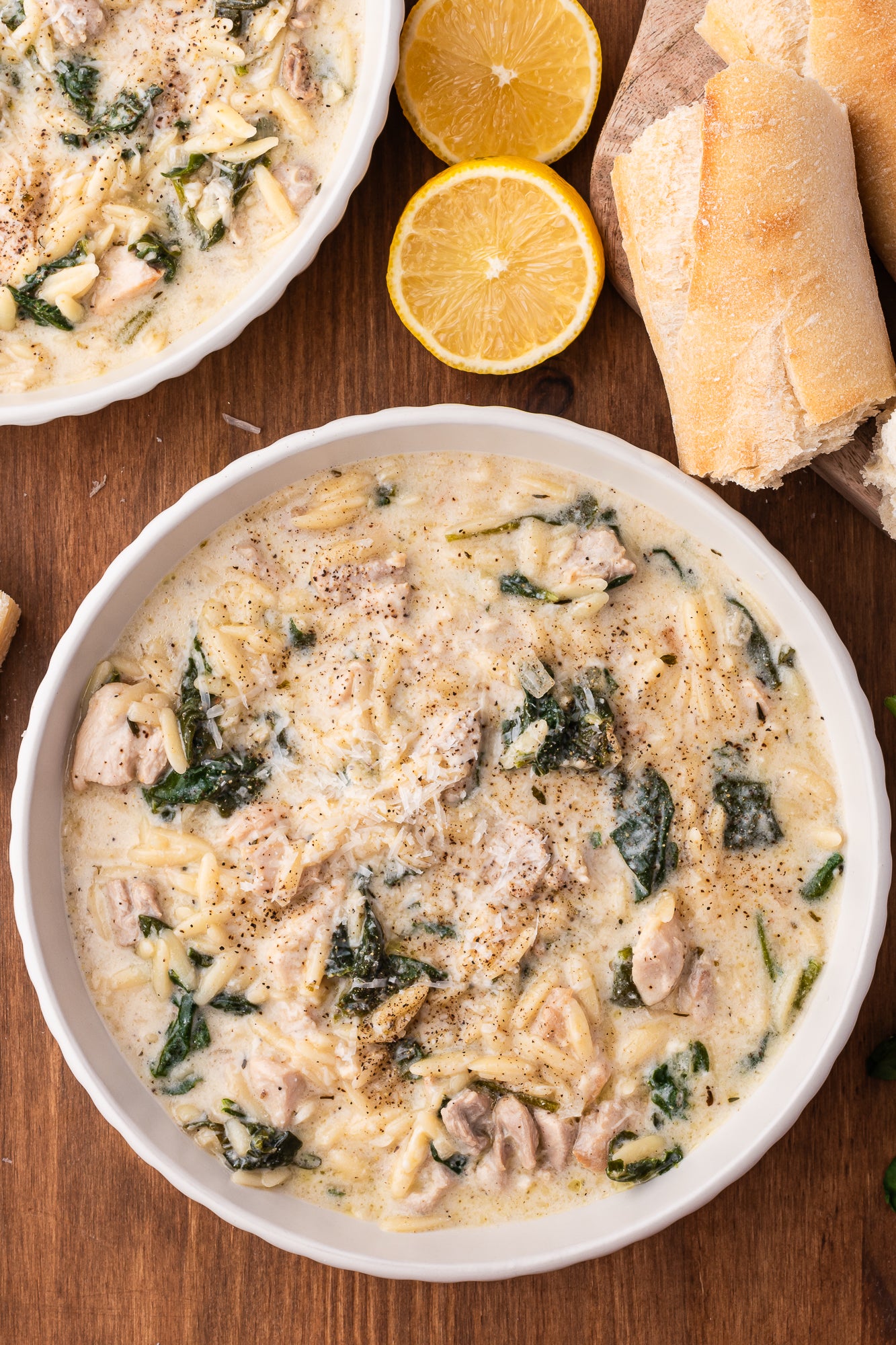 Chicken Florentine Soup