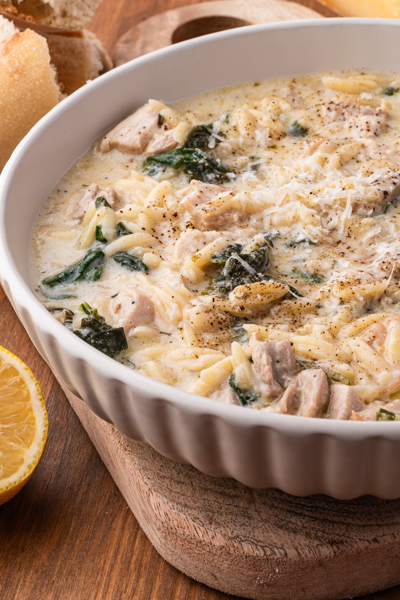 Chicken Florentine Soup