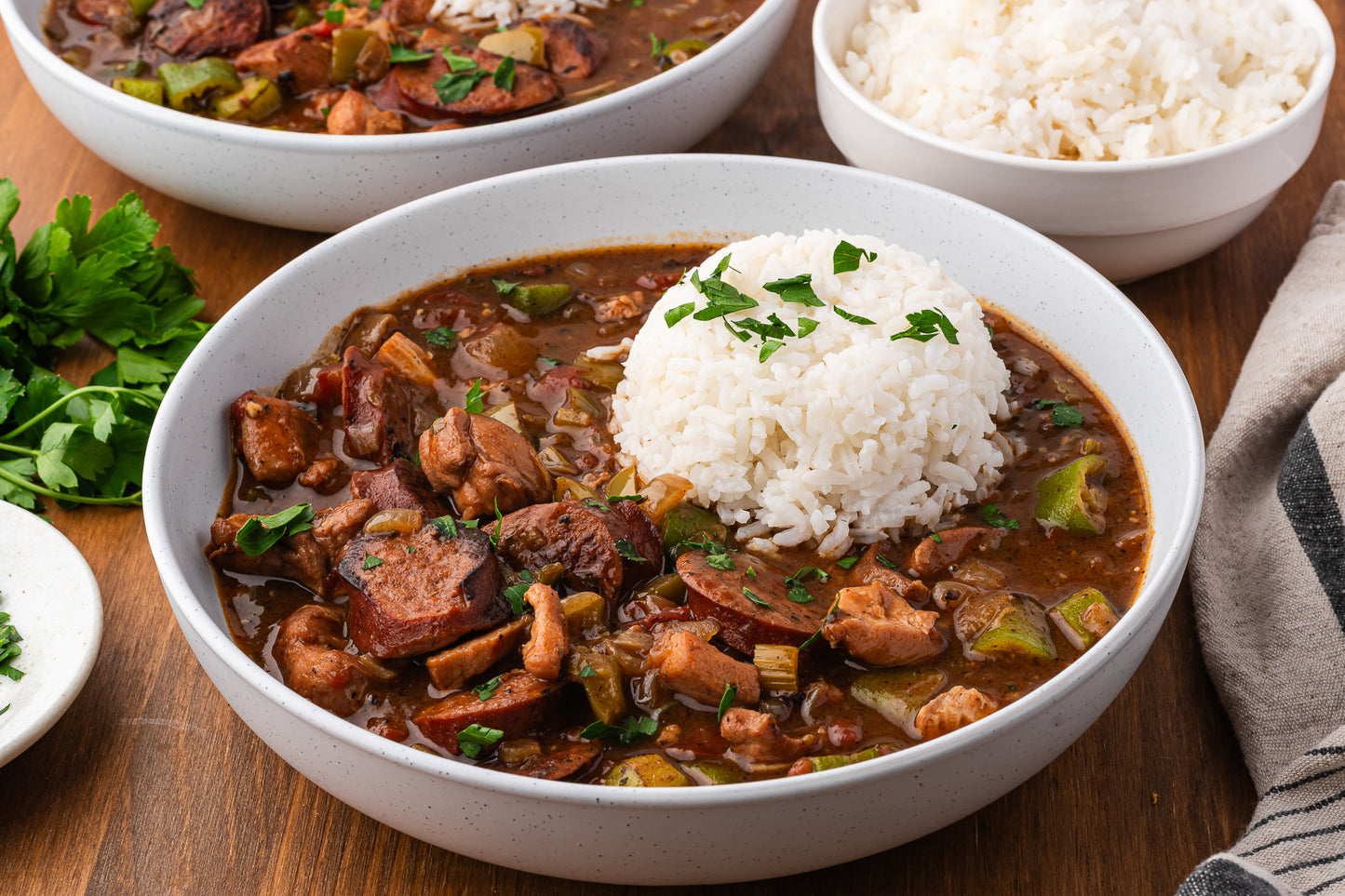 Chicken and Sausage Gumbo