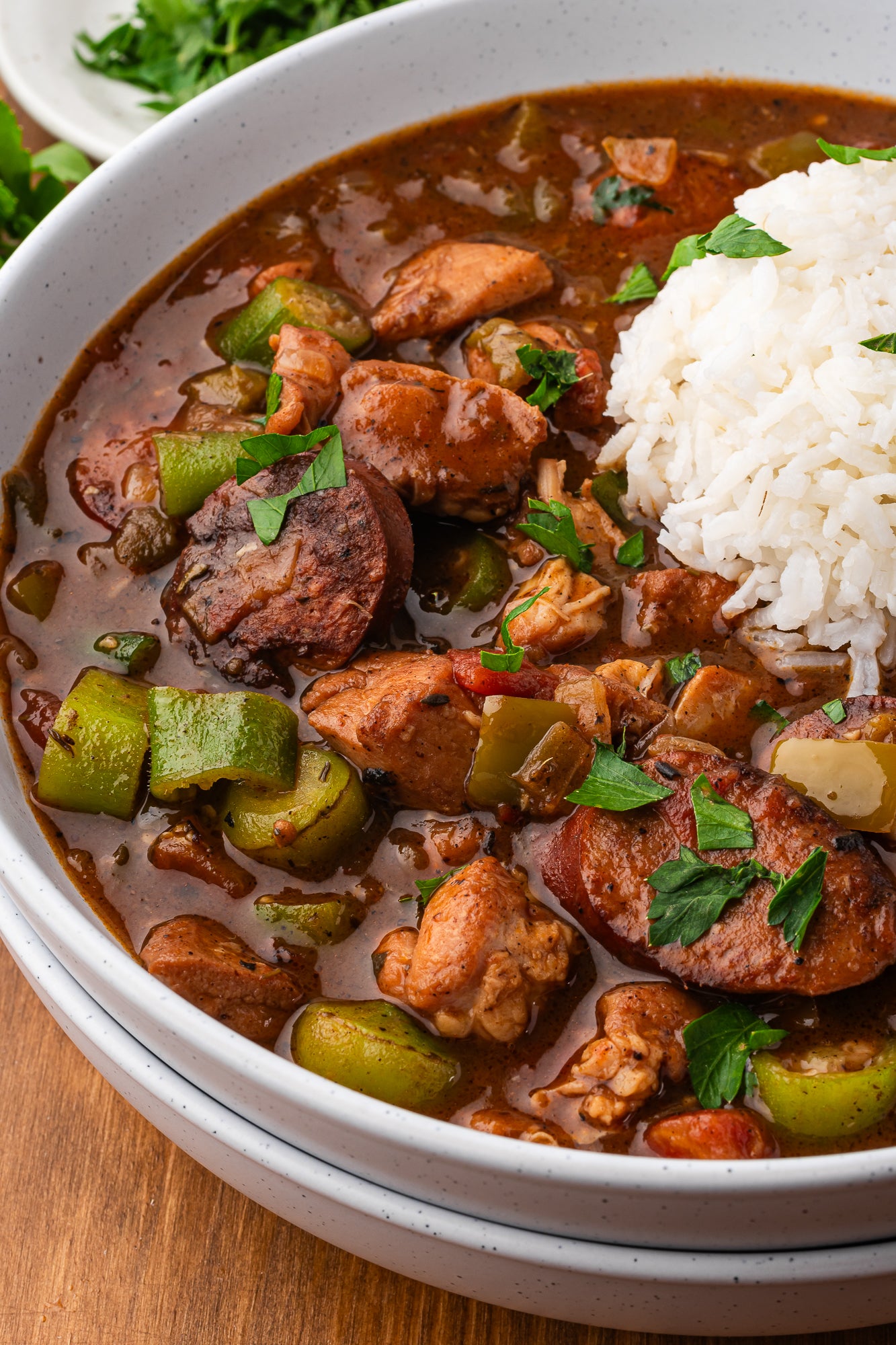 Chicken and Sausage Gumbo