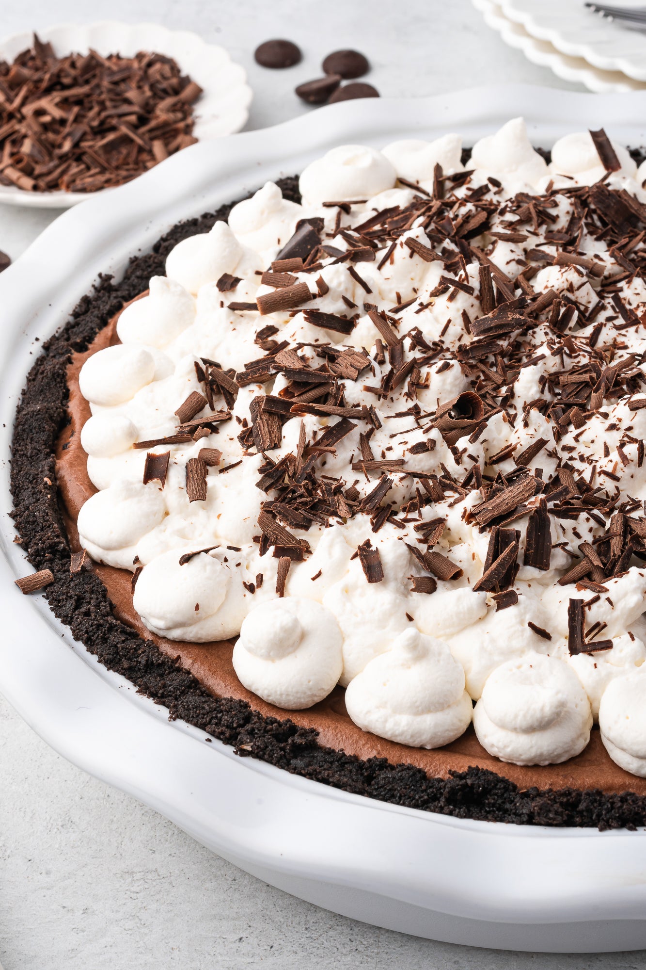 Chocolate Mousse Pie