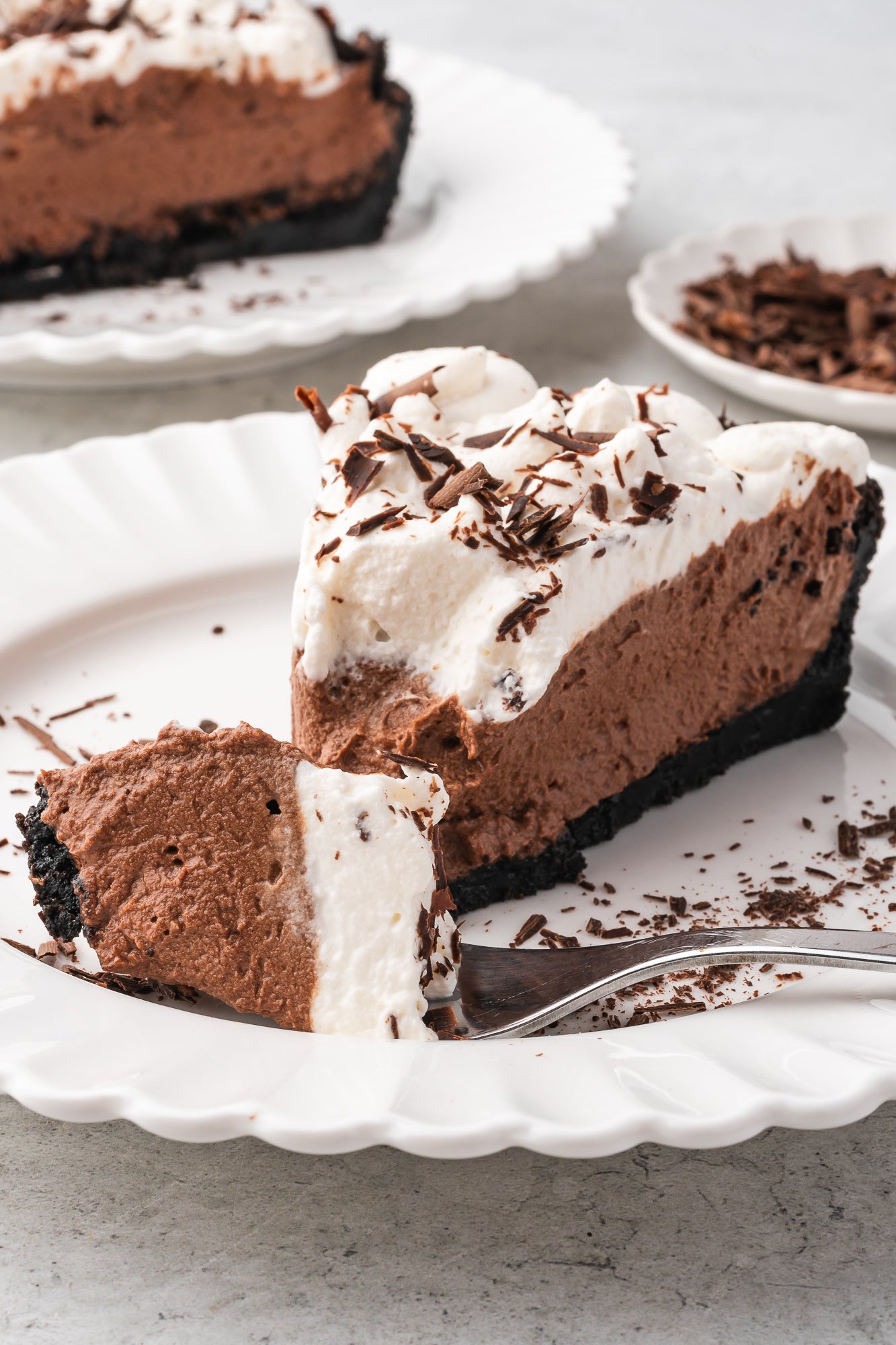 Chocolate Mousse Pie