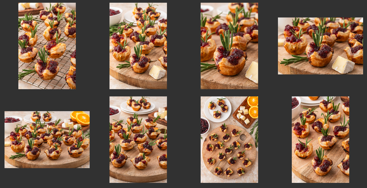 Cranberry Brie Bites