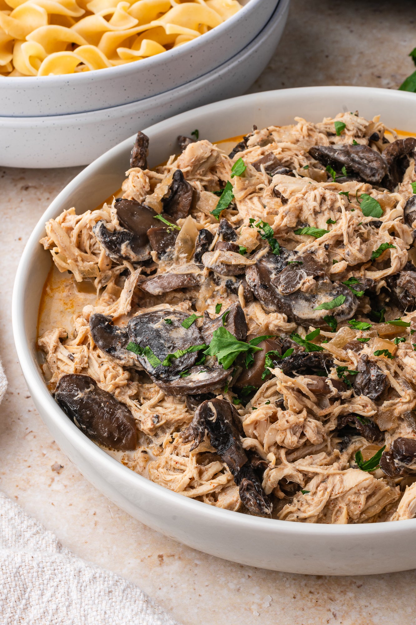 Crock Pot Chicken Stroganoff