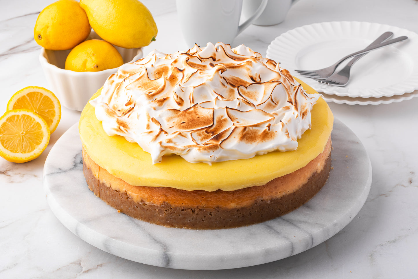 Lemon Meringue Cheesecake
