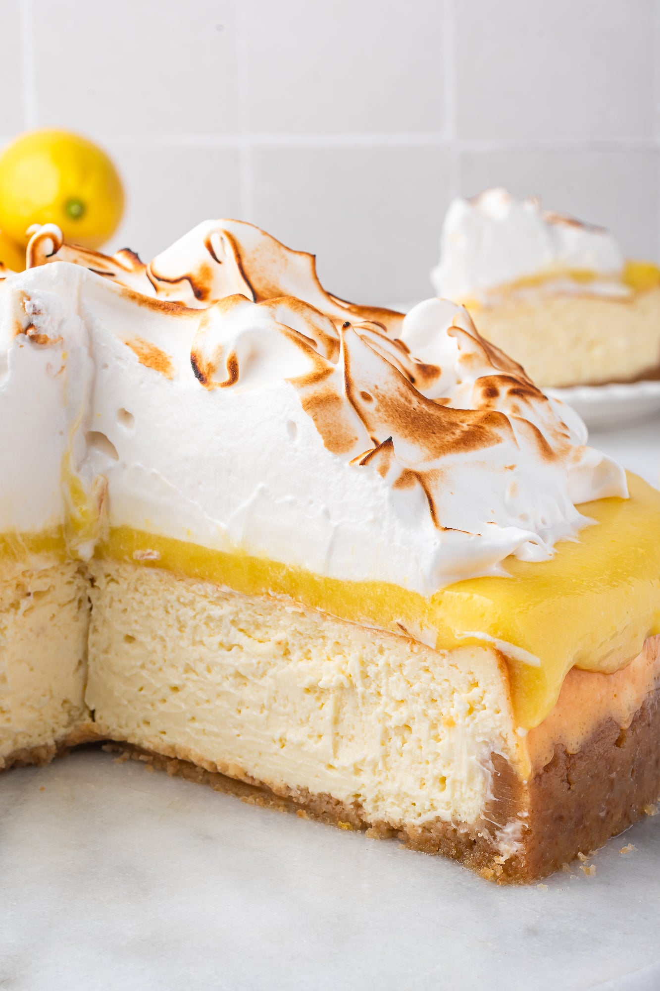 Lemon Meringue Cheesecake