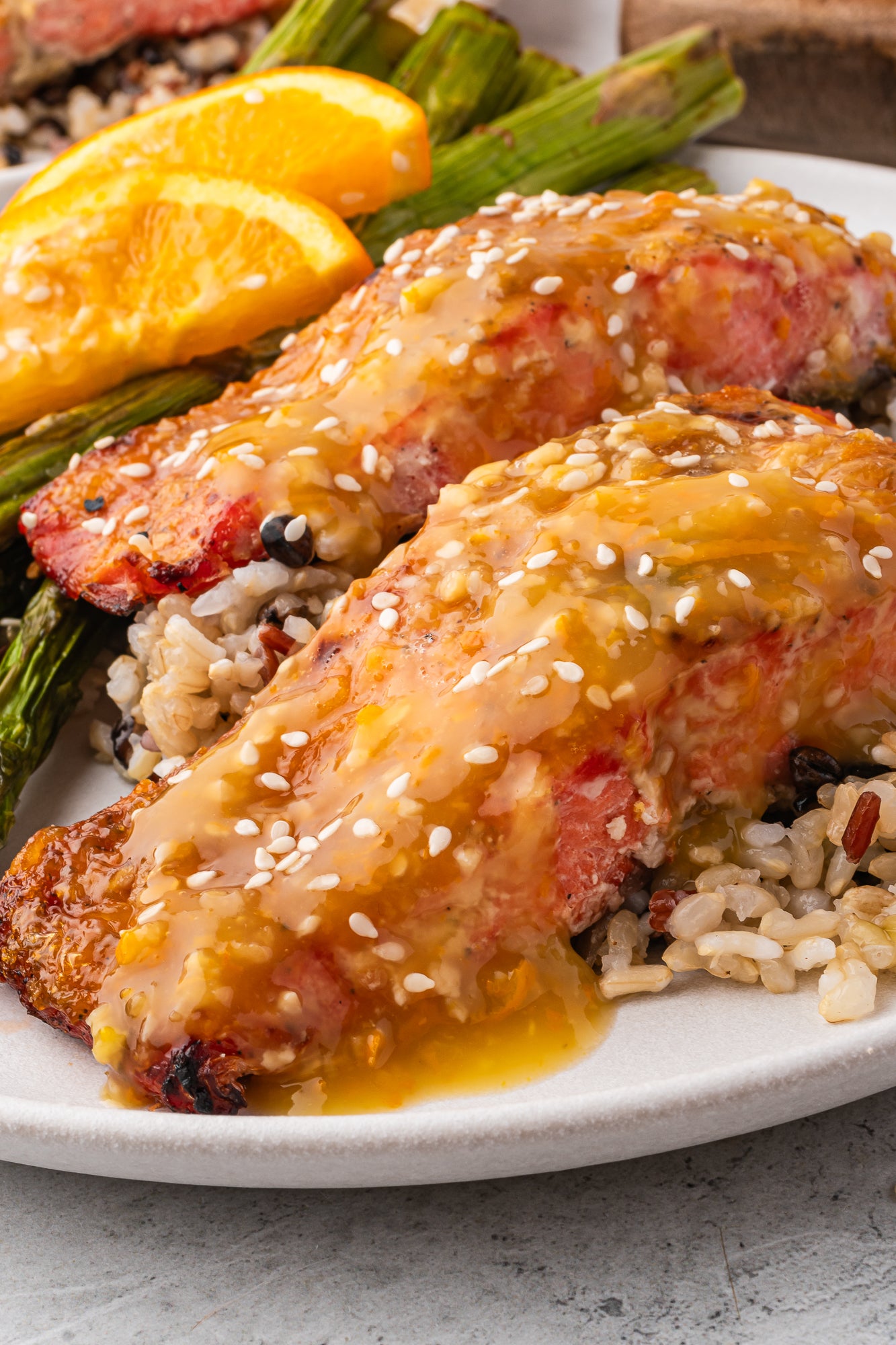 Orange Glazed Salmon