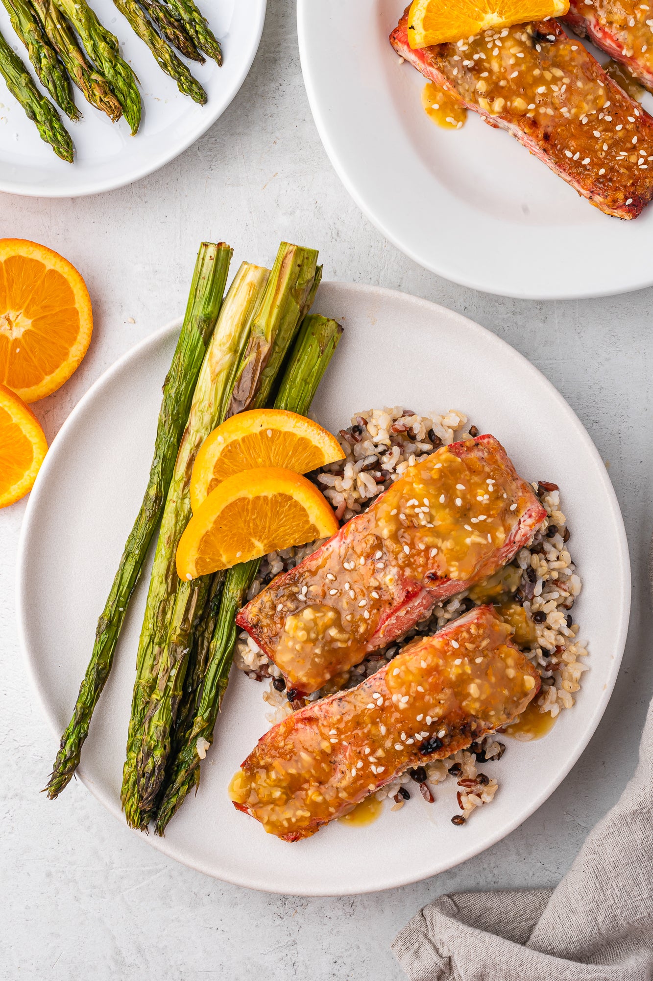 Orange Glazed Salmon