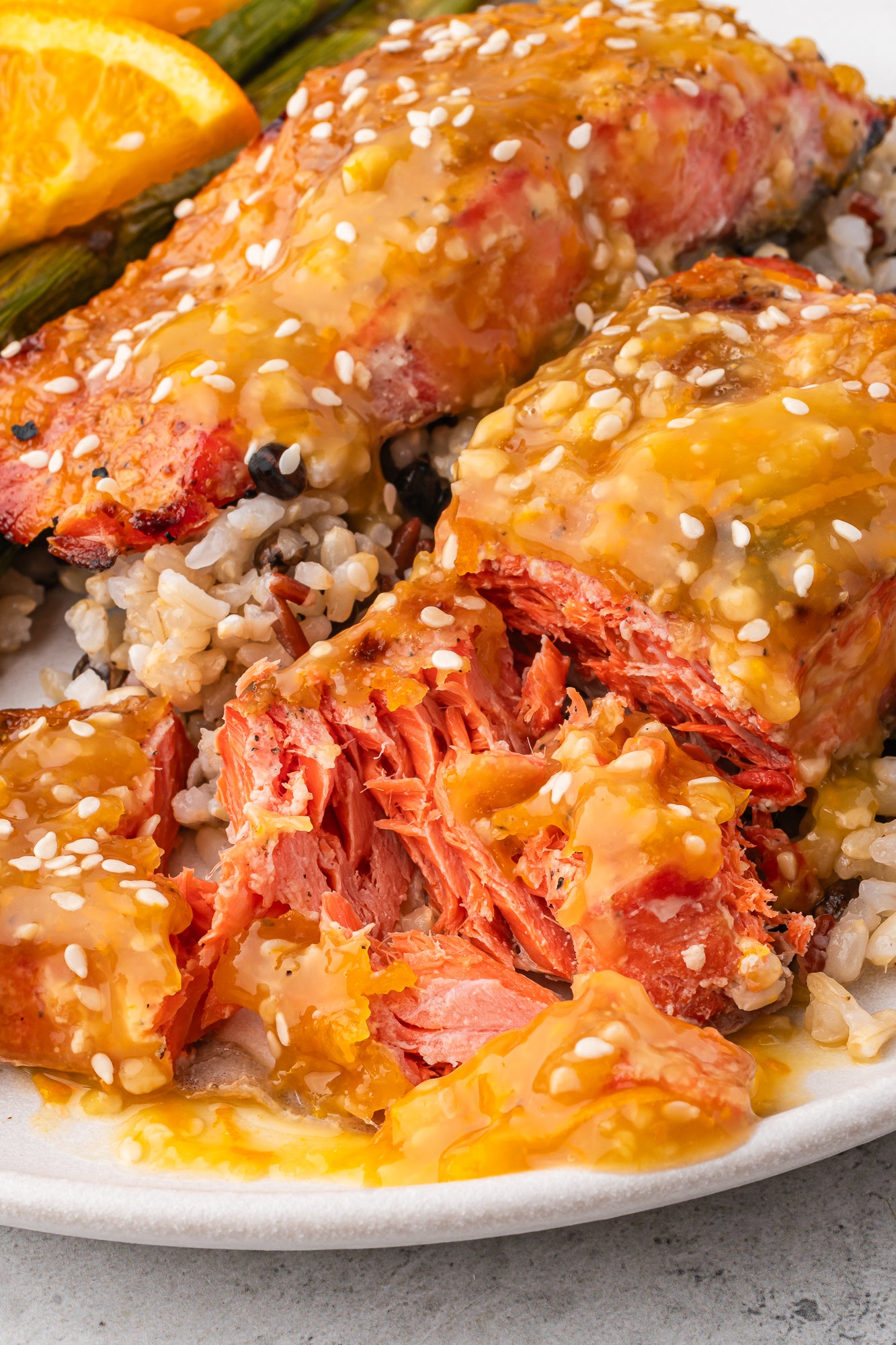 Orange Glazed Salmon