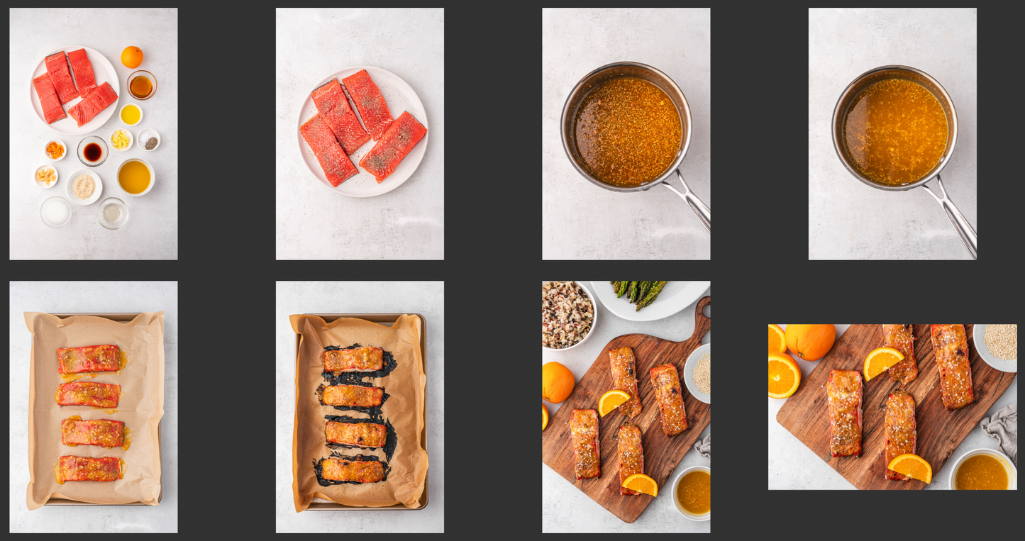 Orange Glazed Salmon