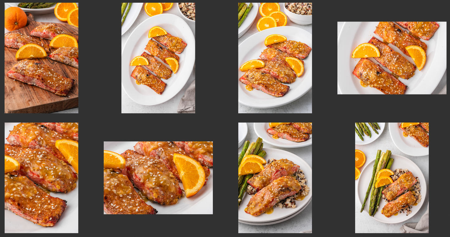 Orange Glazed Salmon