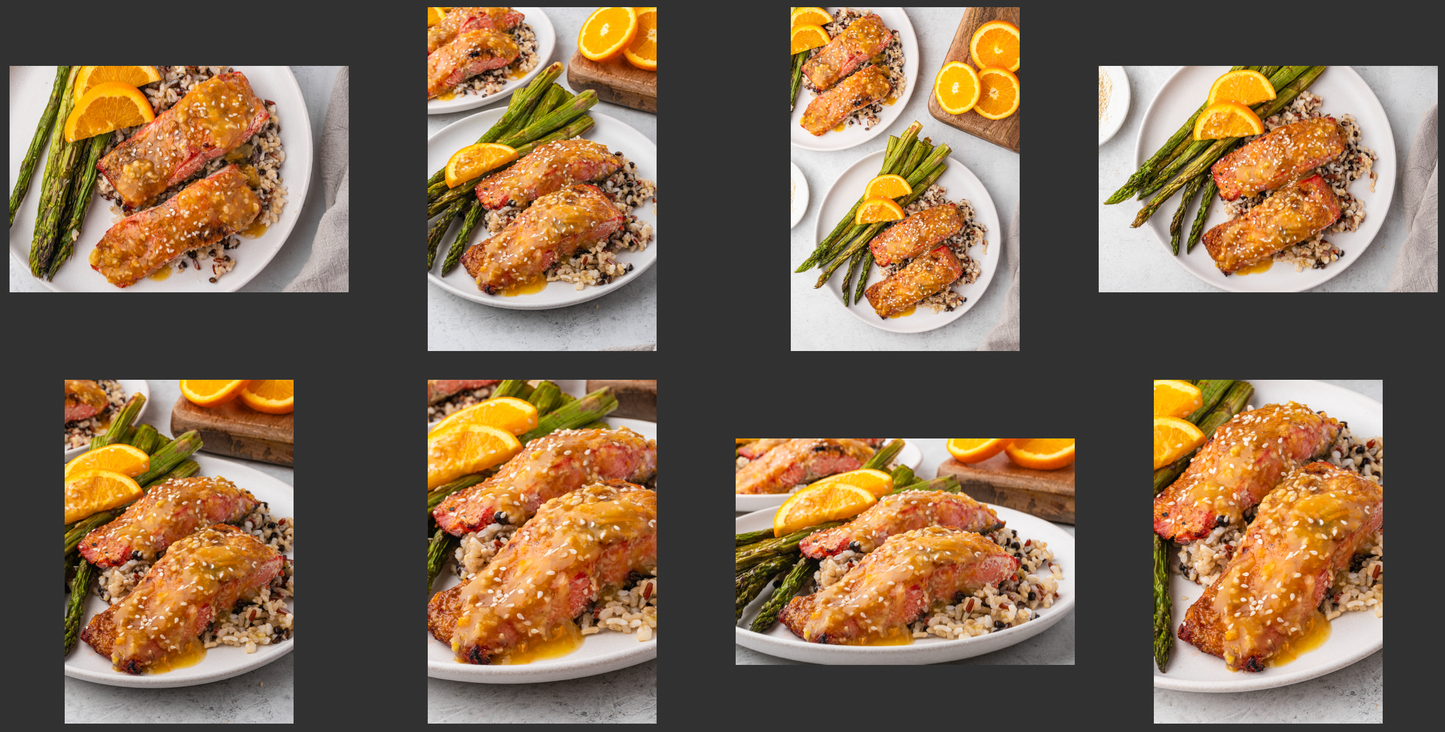 Orange Glazed Salmon