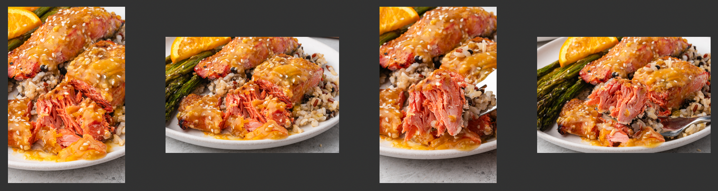 Orange Glazed Salmon