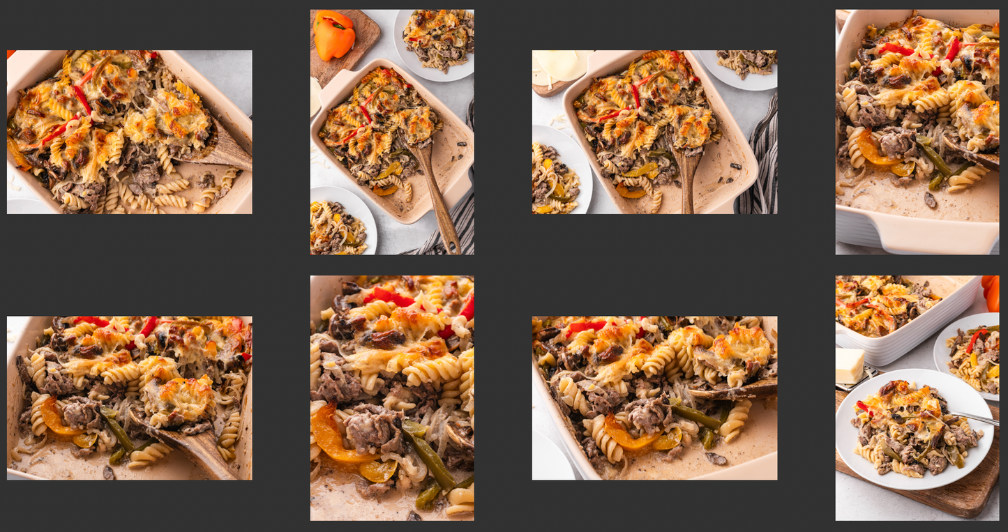 Philly Cheesesteak Casserole