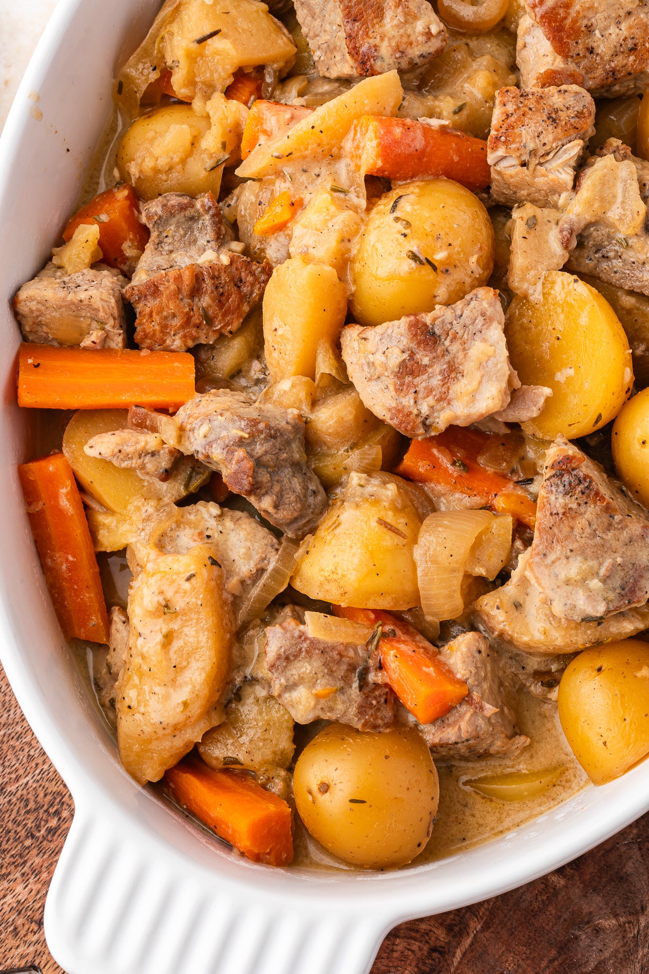 Pork Stew (Slow Cooker)