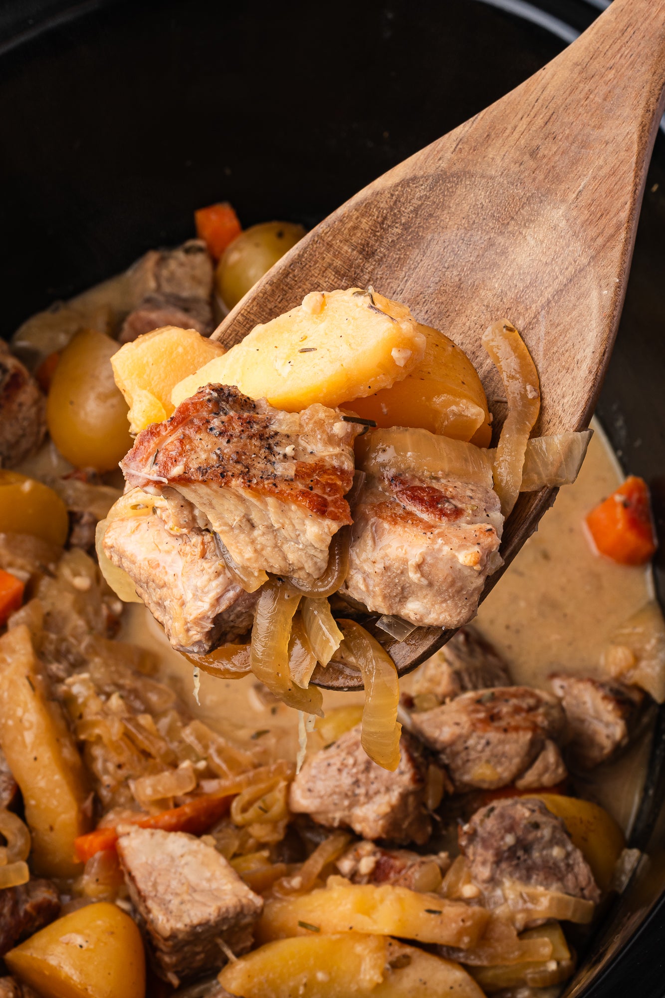 Pork and Apple Casserole (Slow Cooker)