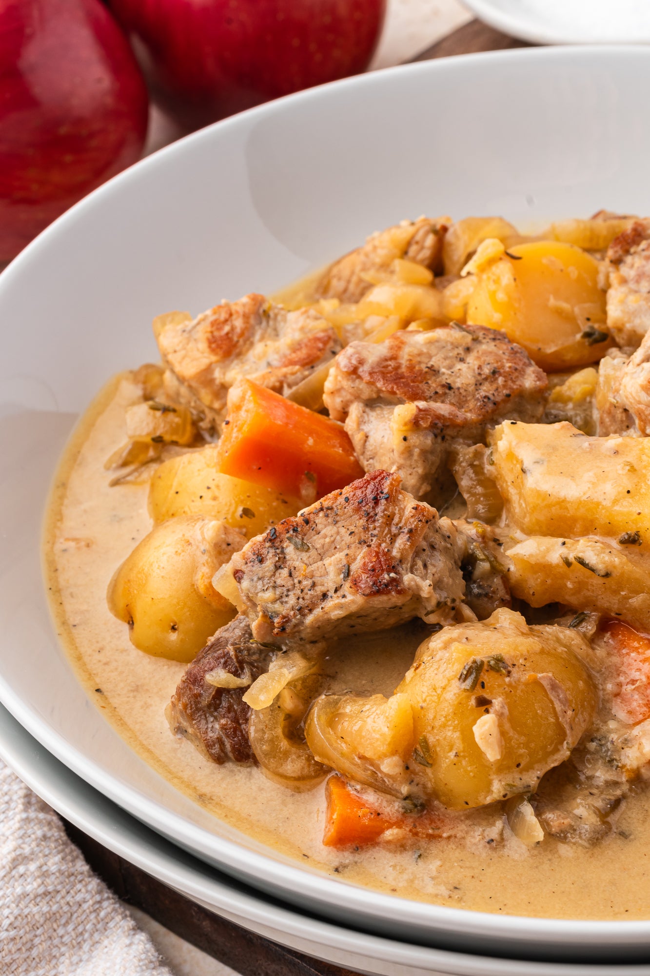 Pork and Apple Casserole (Slow Cooker)