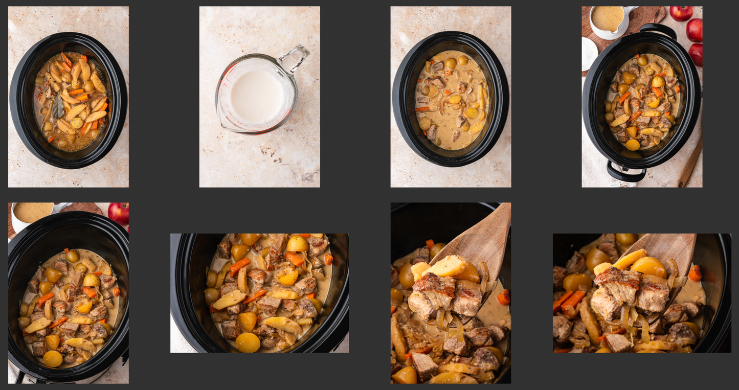 Pork and Apple Casserole (Slow Cooker)