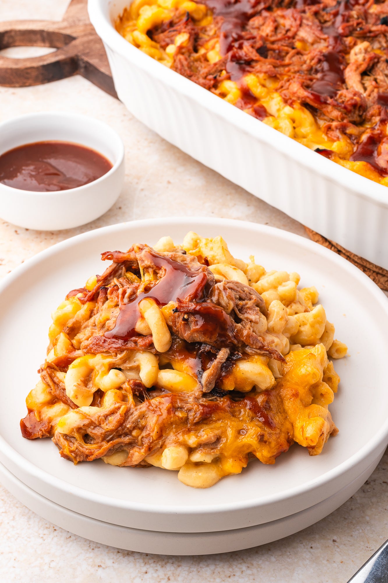 Pulled Pork Mac and Cheese