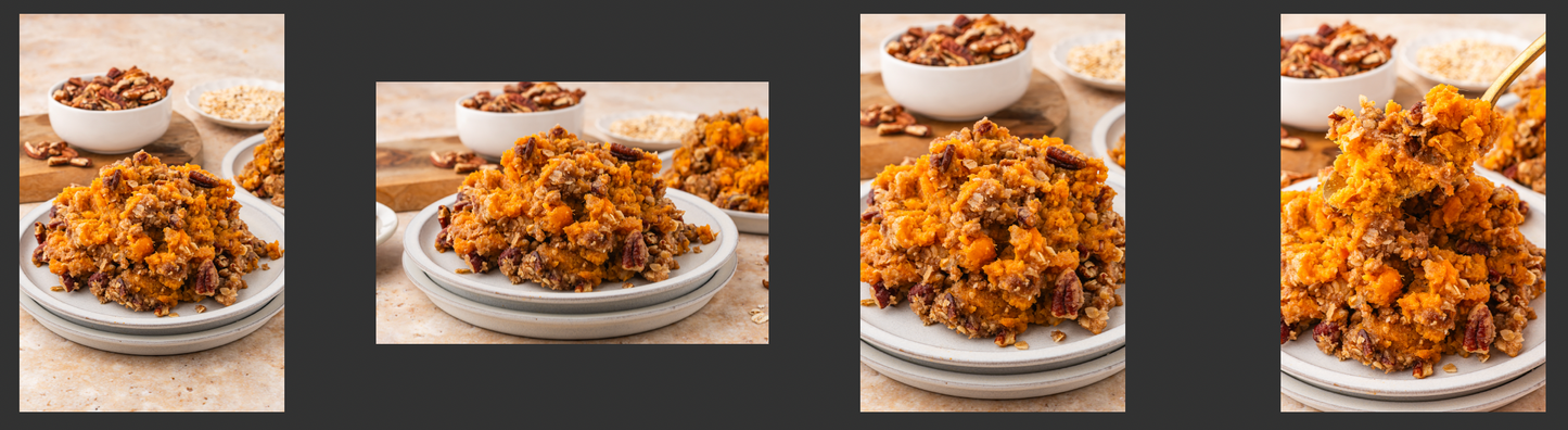 Sweet Potato Casserole with Canned Sweet Potato