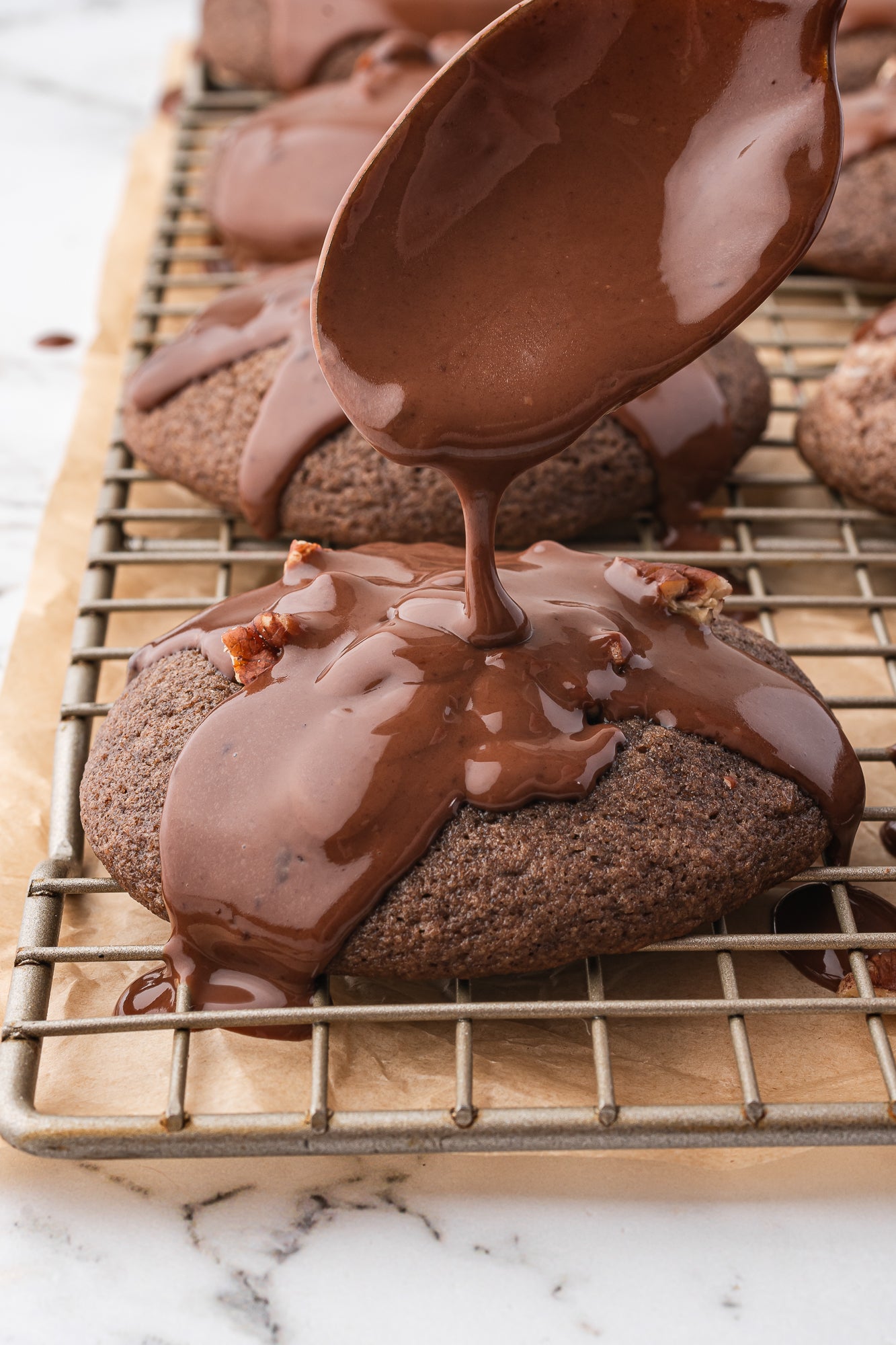 Texas Sheet Cake Cookies