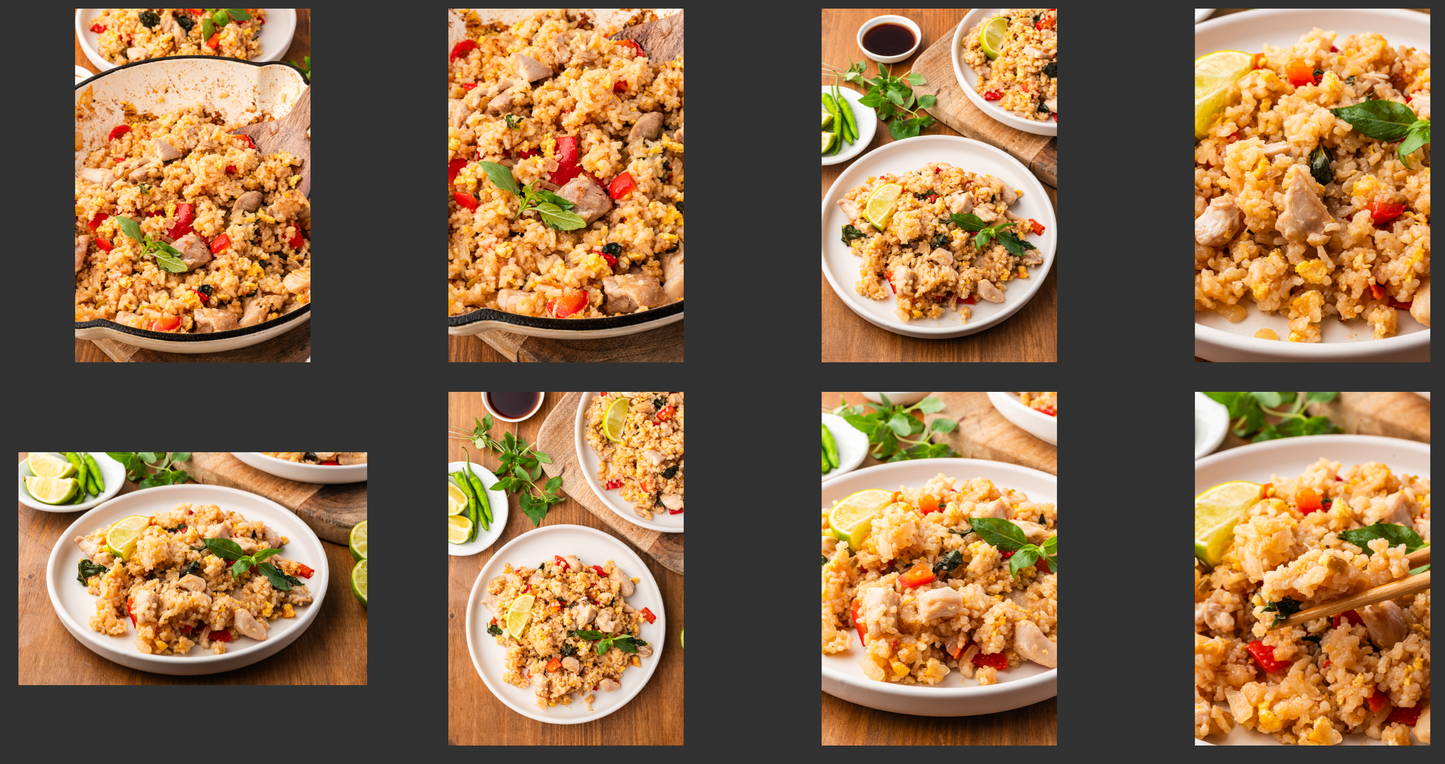 Thai Basil Chicken Fried Rice