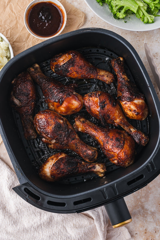 Air Fryer Barbecue Chicken Drumsticks