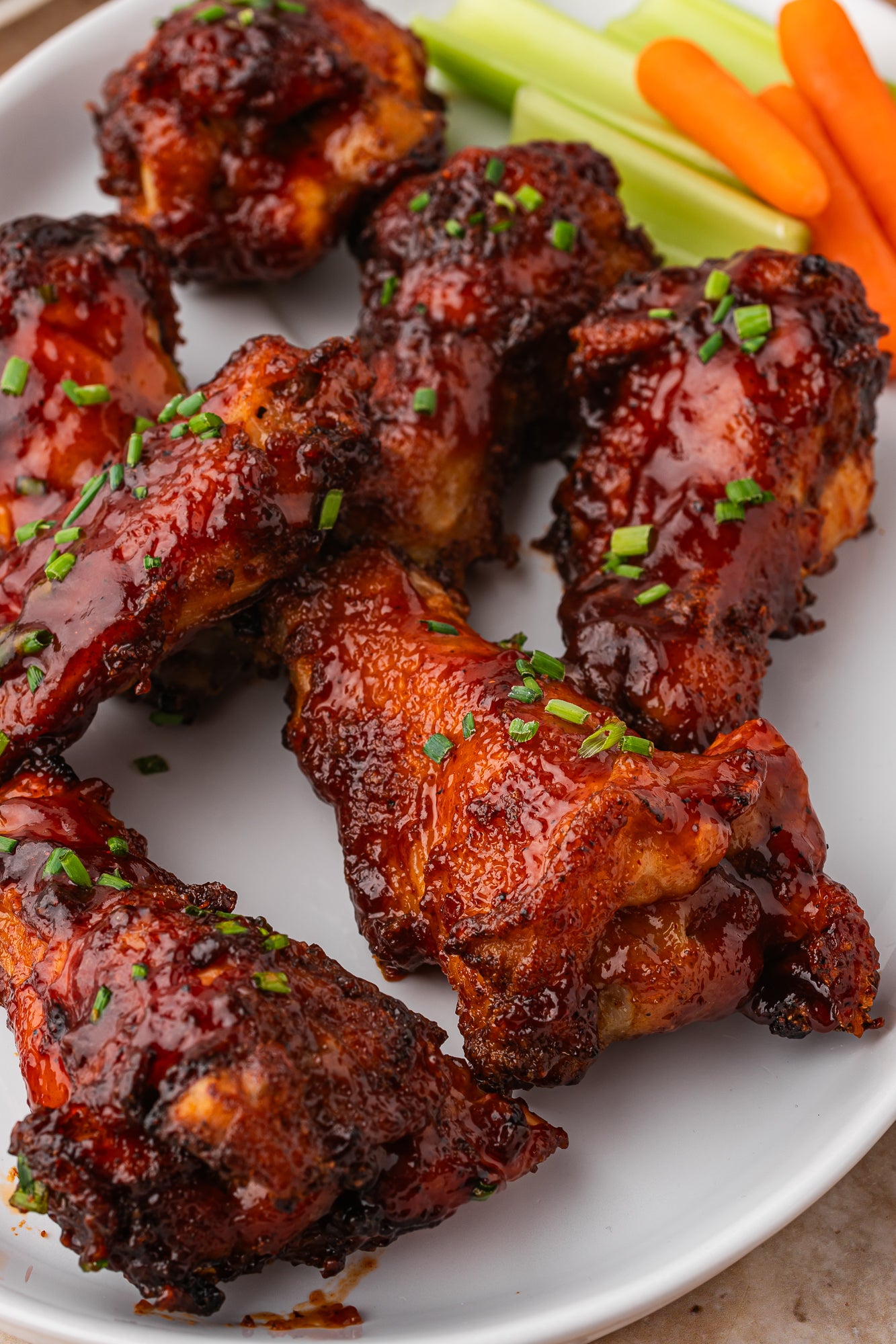 Air Fryer BBQ Chicken Wings