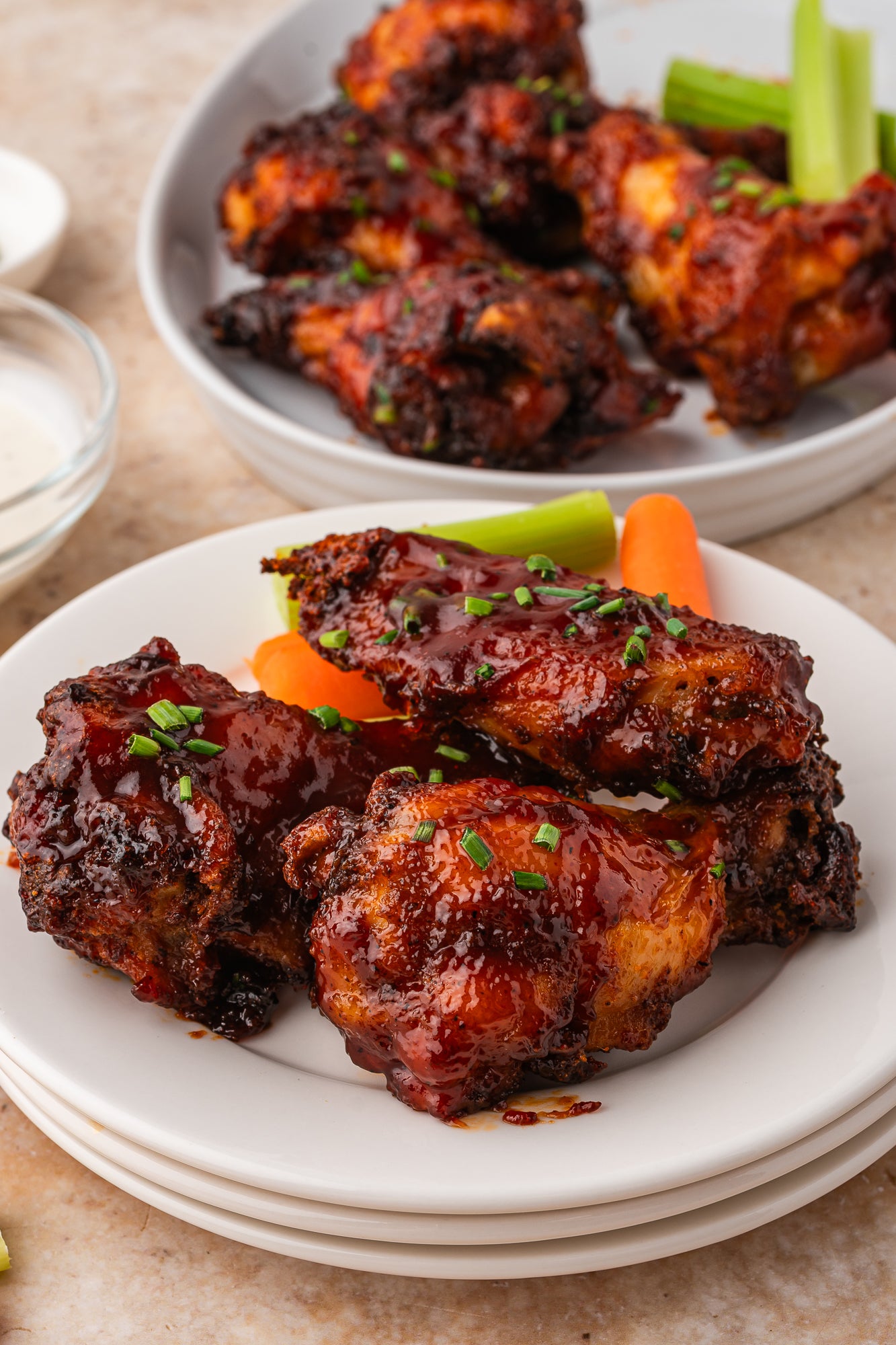 Air Fryer BBQ Chicken Wings