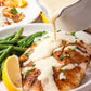 Air Fryer Tilapia with Creamy Lemon Dijon Sauce