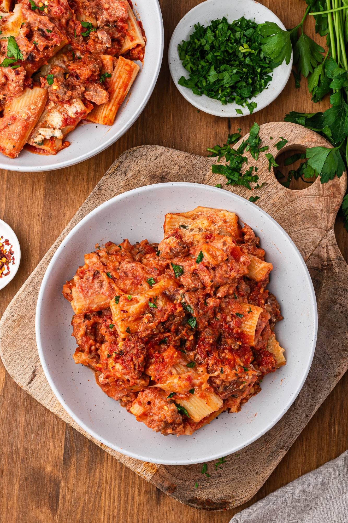 Baked Rigatoni and Sausage