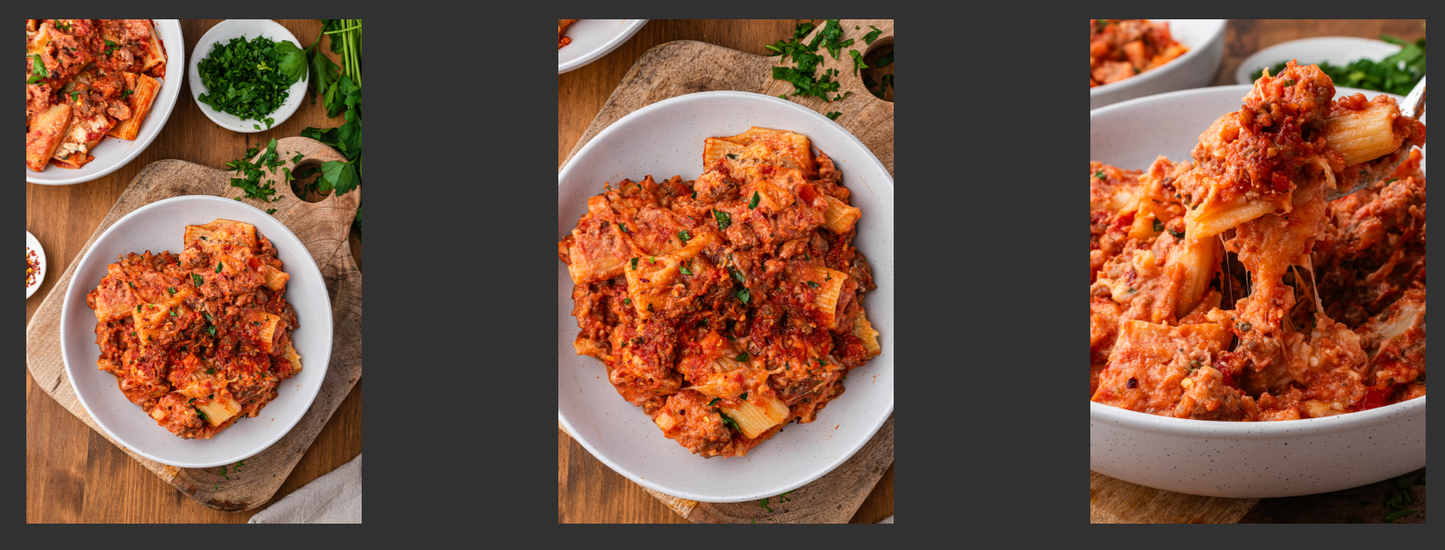 Baked Rigatoni and Sausage