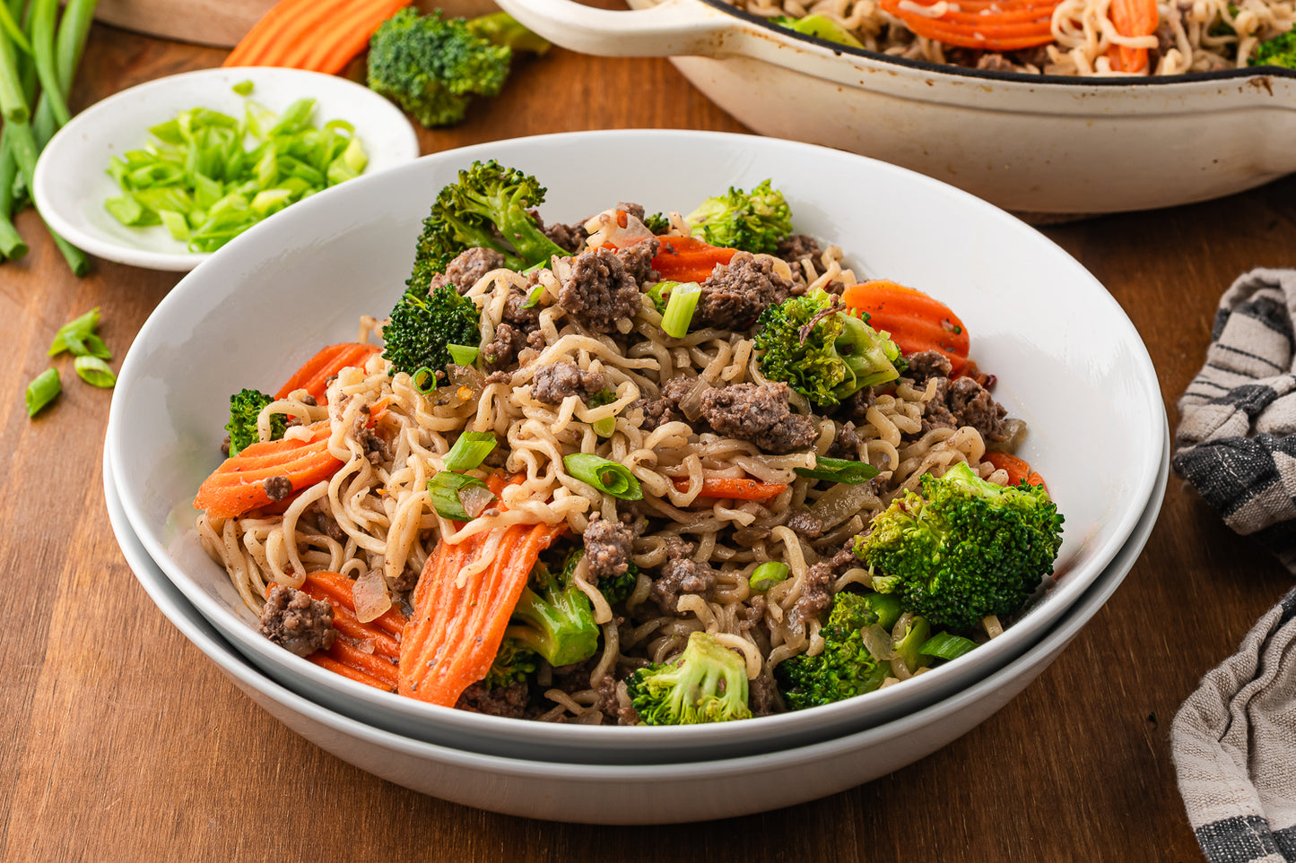 Beef and Ramen Noodles