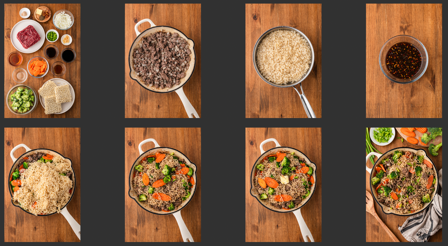 Beef and Ramen Noodles