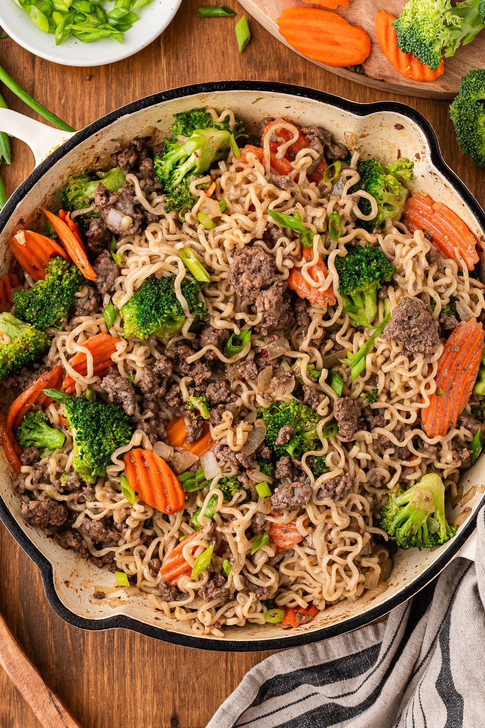 Beef and Ramen Noodles