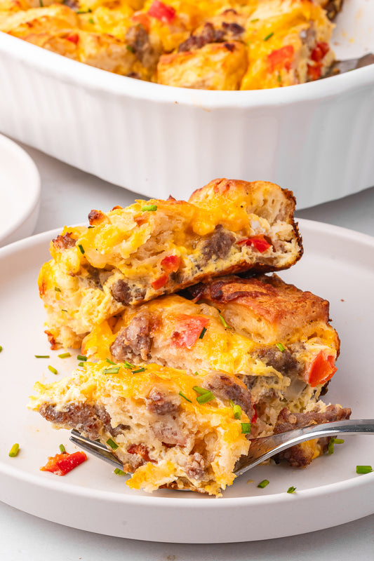 Biscuit Breakfast Casserole