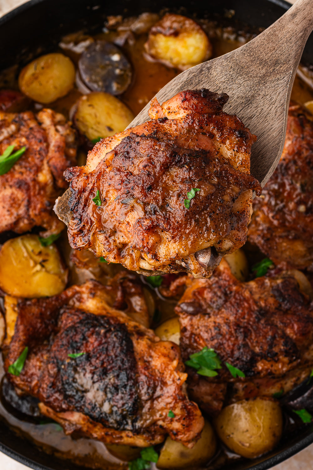 Braised Chicken Thighs