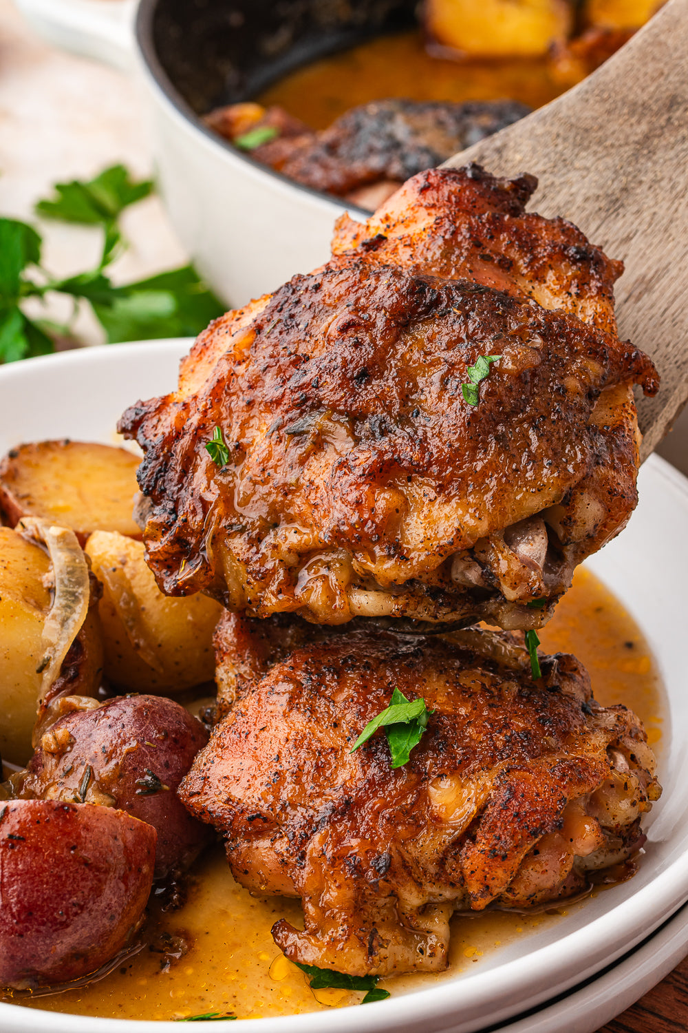 Braised Chicken Thighs