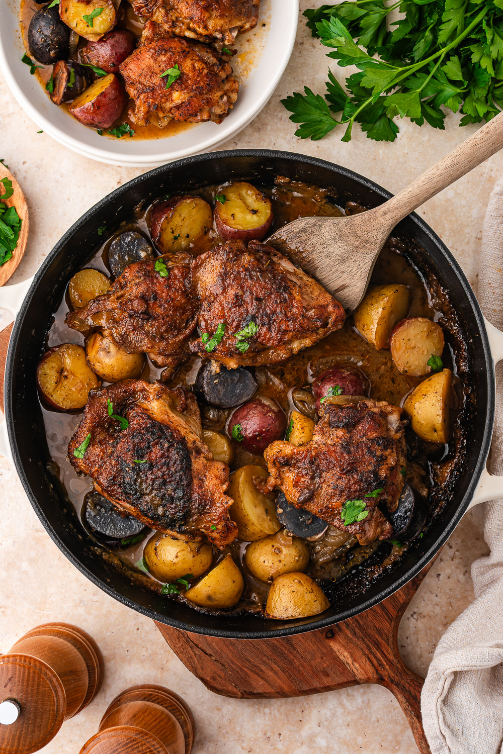 Braised Chicken Thighs