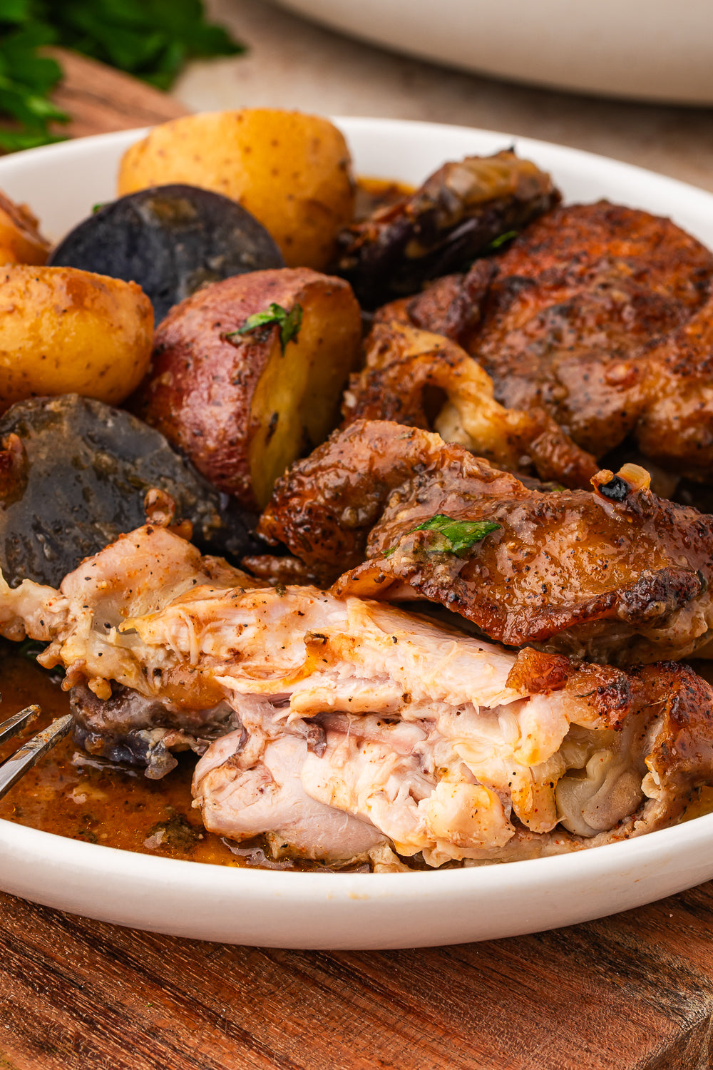 Braised Chicken Thighs