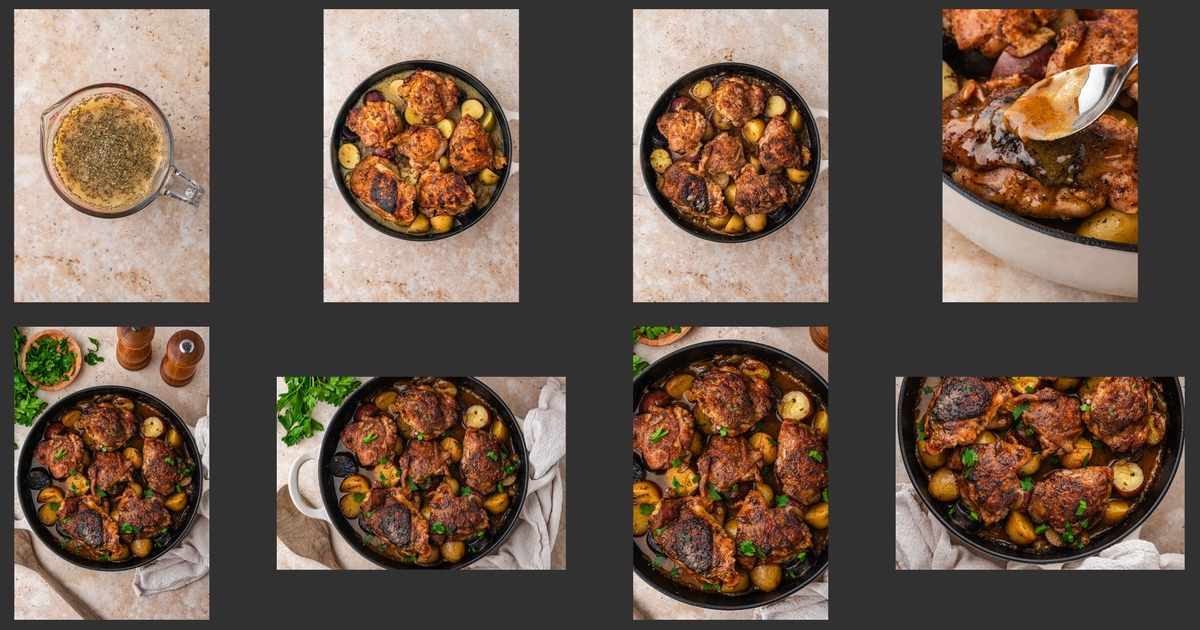 Braised Chicken Thighs