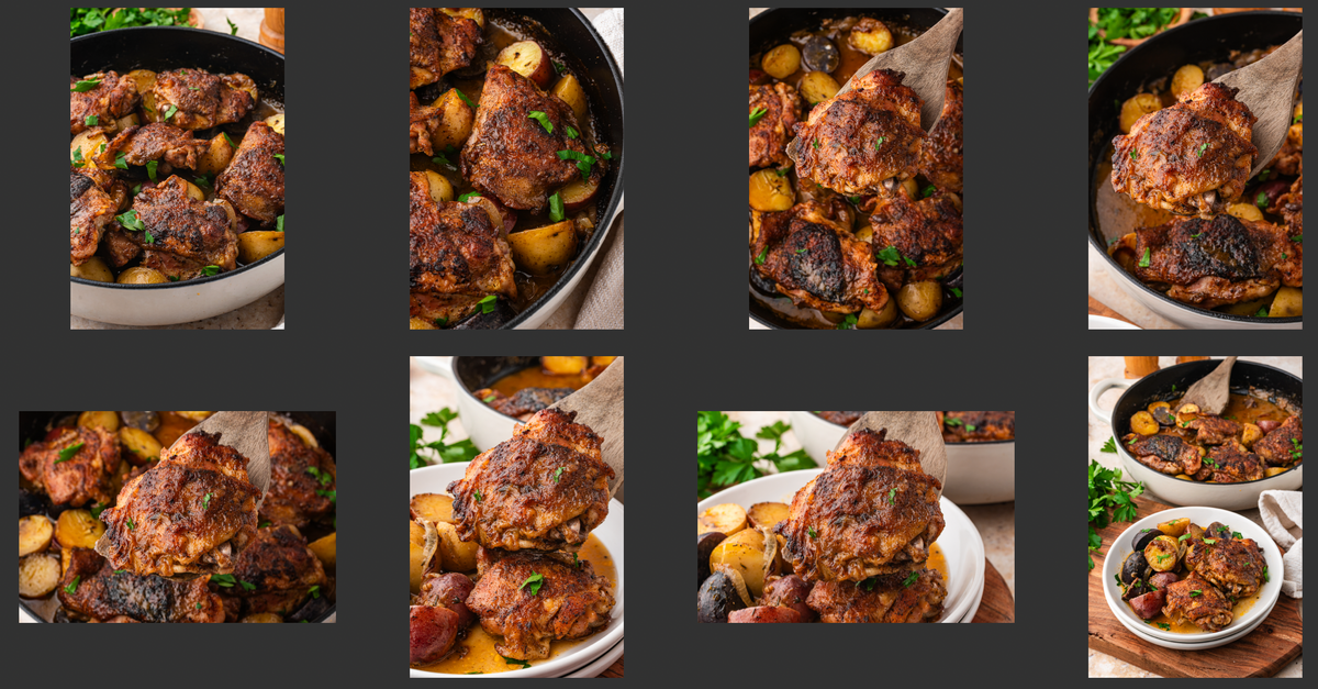 Braised Chicken Thighs
