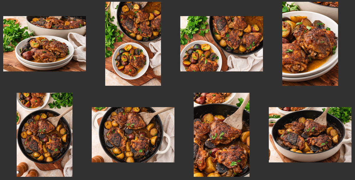 Braised Chicken Thighs