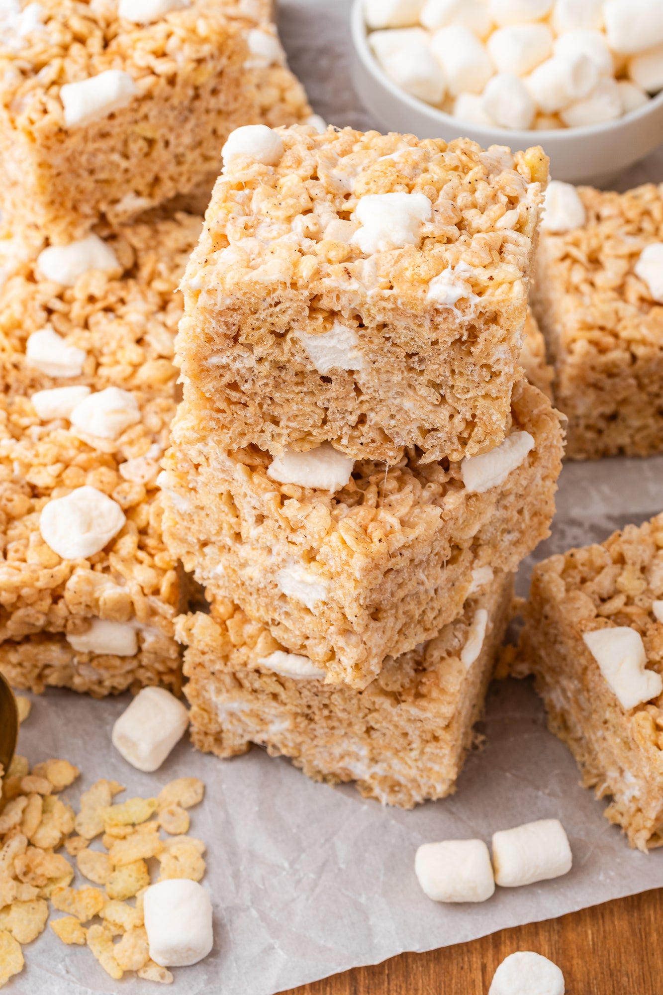 Brown Butter Rice Krispie Treats