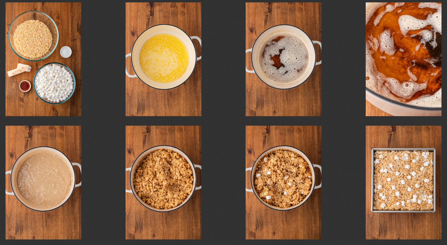 Brown Butter Rice Krispie Treats